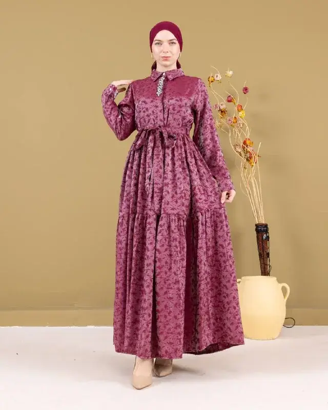 Dress 10078-1, worn by a model