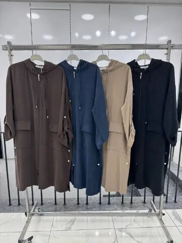 Hooded cape 10201, on the hanger