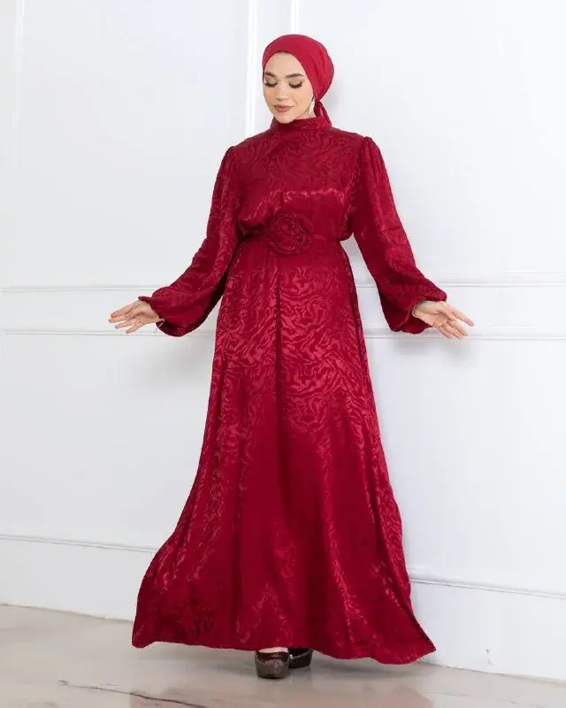Dress 6003-1, worn by a model