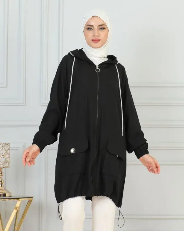Hooded parka, worn by a model 11.3