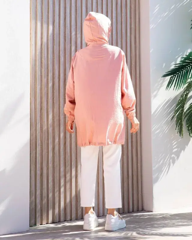 Hooded parka, worn by a model 7.3
