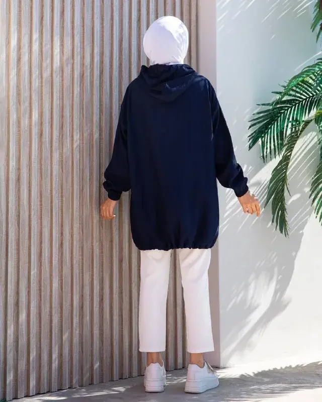 Hooded parka, worn by a model 4.3