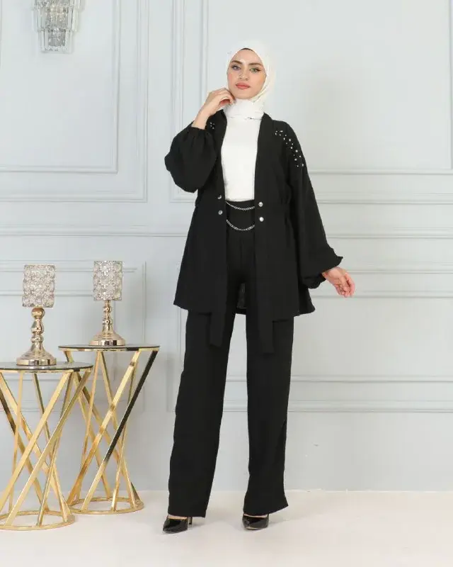 Jacket and trouser set, worn by a model 5.3