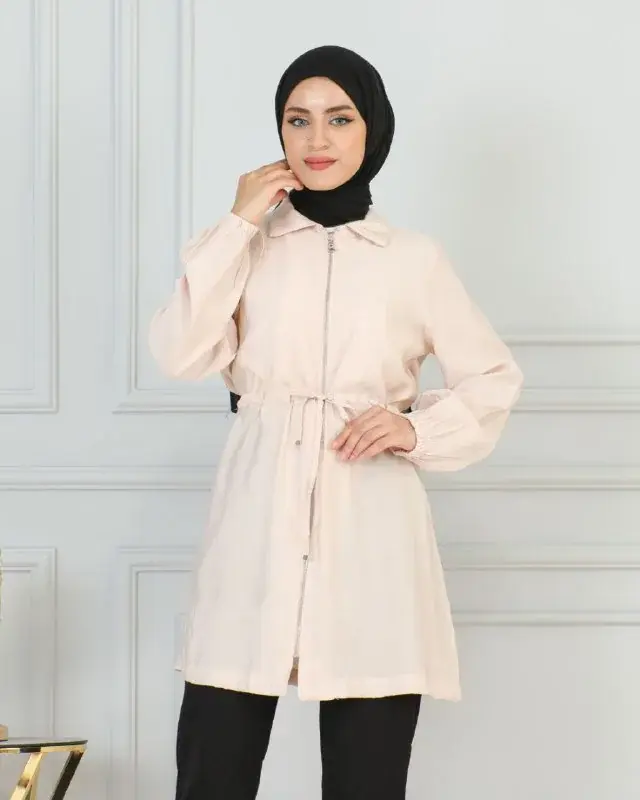 Zip jacket, worn by a model 9.2
