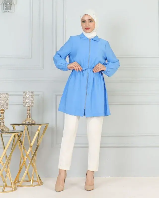 Zip jacket, worn by a model 8.3